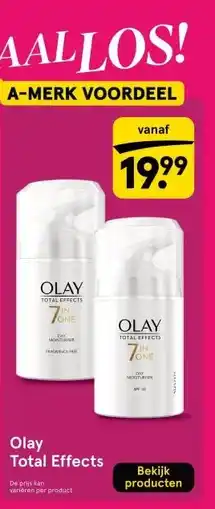 Etos Olay Total Effects aanbieding