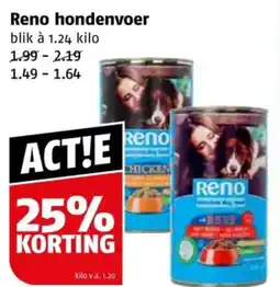 Poiesz Reno hondenvoer aanbieding