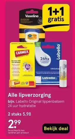 Etos Alle lipverzorging aanbieding