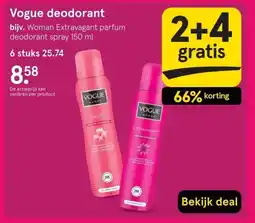 Etos Vogue deodorant aanbieding