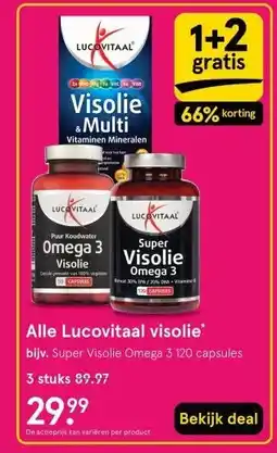Etos Alle Lucovitaal visolie aanbieding