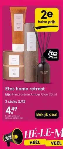 Etos Etos home retreat aanbieding