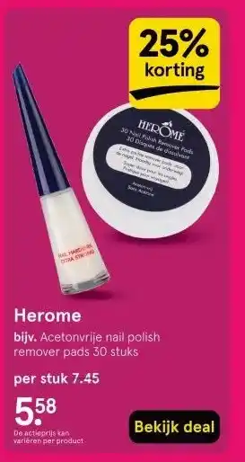 Etos Herome aanbieding