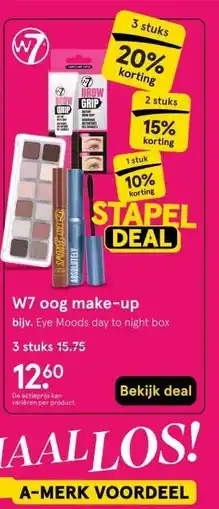 Etos W7 oog make-up aanbieding