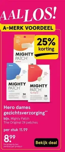 Etos Hero dames gezichtsverzorging aanbieding