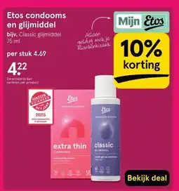 Etos Etos condooms en glijmiddel aanbieding