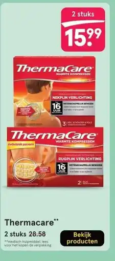 Etos Thermacare aanbieding