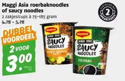 Poiesz Maggi Asia roerbaknoodles of saucy noodles aanbieding