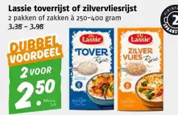 Poiesz Lassie toverrijst of zilvervliesrijst aanbieding