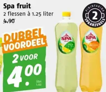 Poiesz Spa fruit aanbieding