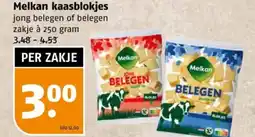 Poiesz Melkan kaasblokjes jong belegen of belegen aanbieding