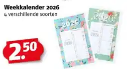 Poiesz Weekkalender 2026 aanbieding
