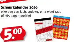 Poiesz Scheurkalender 2026 aanbieding