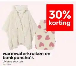 HEMA Warmwaterkruiken en bankponcho's aanbieding
