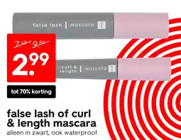 HEMA False lash mascara curl & length mascara aanbieding