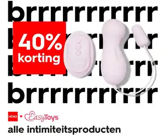 HEMA alle intimiteitsproducten aanbieding