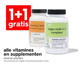 HEMA alle vitamines en supplementen aanbieding