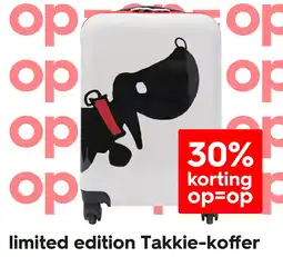 HEMA Limited edition Takkie-Koffer aanbieding