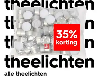 HEMA Alle theelichten aanbieding