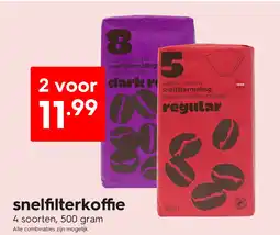 HEMA Snelfilterkoffie aanbieding
