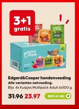 Boerenbond Edgard&Cooper hondenvoeding aanbieding