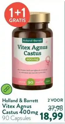 Holland & Barrett Vitex Agnus Castus 400mg aanbieding