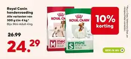 Boerenbond Royal Canin hondenvoeding aanbieding