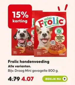 Boerenbond Frolic hondenvoeding aanbieding