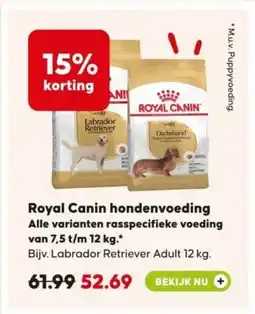 Boerenbond Royal Canin hondenvoeding aanbieding