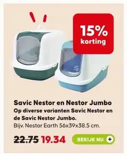 Boerenbond Savic Nestor en Nestor Jumbo aanbieding
