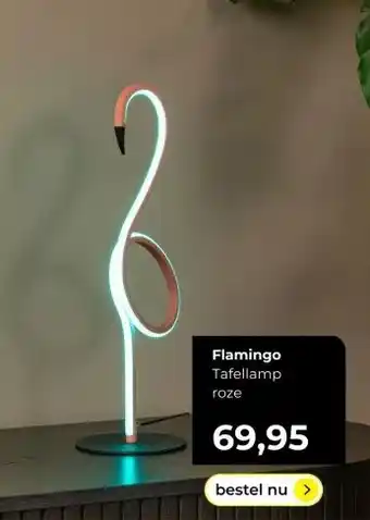 Lampidee Flamingo aanbieding