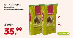 Boerenbond Best Pavo Nature's Best De dagelijkse gezondheidsmuesli aanbieding