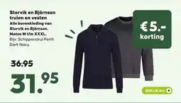 Boerenbond Storvik en Björnson truien en vesten aanbieding