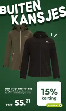 Boerenbond Nord Berg outdoorkleding aanbieding
