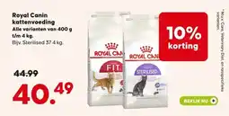Boerenbond Royal Canin kattenvoeding aanbieding