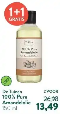 Holland & Barrett 100% Pure Amandelolie aanbieding