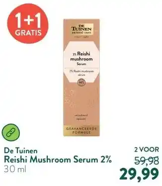 Holland & Barrett Reishi Mushroom Serum 2% aanbieding