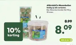 Boerenbond Allbirds&Co Mezenbollen aanbieding