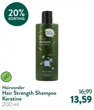 Holland & Barrett Hair Strength Shampoo Keratine aanbieding
