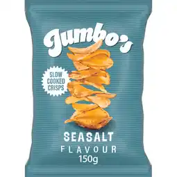 Jumbo Jumbo's Chips Sea Salt 150 g aanbieding