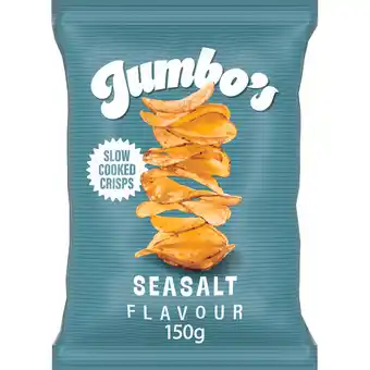 Jumbo Jumbo's Chips Sea Salt 150 g aanbieding