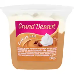Jumbo Ehrmann Grand Dessert Café au Lait 190 g aanbieding