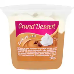 Jumbo Ehrmann Grand Dessert Café au Lait 190 g aanbieding