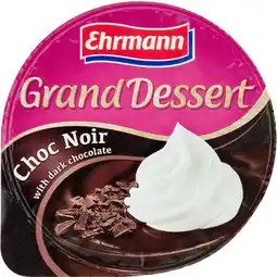 Jumbo Ehrmann Grand Dessert Choc Noir 190 g aanbieding
