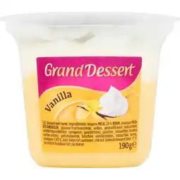 Jumbo Ehrmann Grand Dessert Vanilla 190 g aanbieding