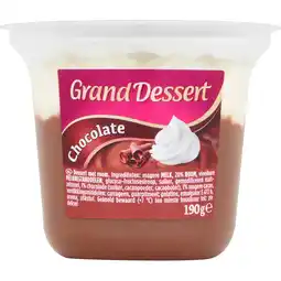 Jumbo Ehrmann Grand Dessert Chocolate 190 g aanbieding