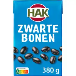 Jumbo HAK Zwarte Bonen 380g aanbieding