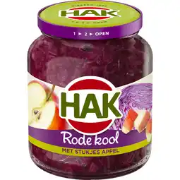 Jumbo Hak Rode Kool met Stukjes Appel 355 g aanbieding