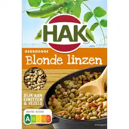 Jumbo Hak Gedroogde Blonde Linzen 500 g aanbieding