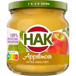 Jumbo Hak Appelmoes 197 g aanbieding